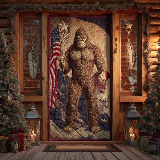 Sasquatch Spirit Quilted Door Cover NCU0DV8548