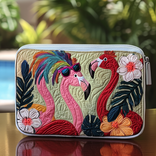 Sassy Flock Quilted Zipper Pouch NCU0DV7266