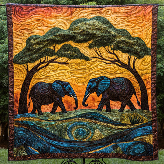 Savanna Dance Quilted Blanket NCU0NT6019