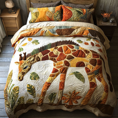 Savanna Dreams 3-Piece Quilted Bedding Set NCU0PT4356