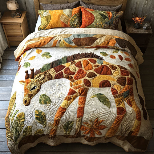 Savanna Dreams 3-Piece Quilted Bedding Set NCU0PT4356