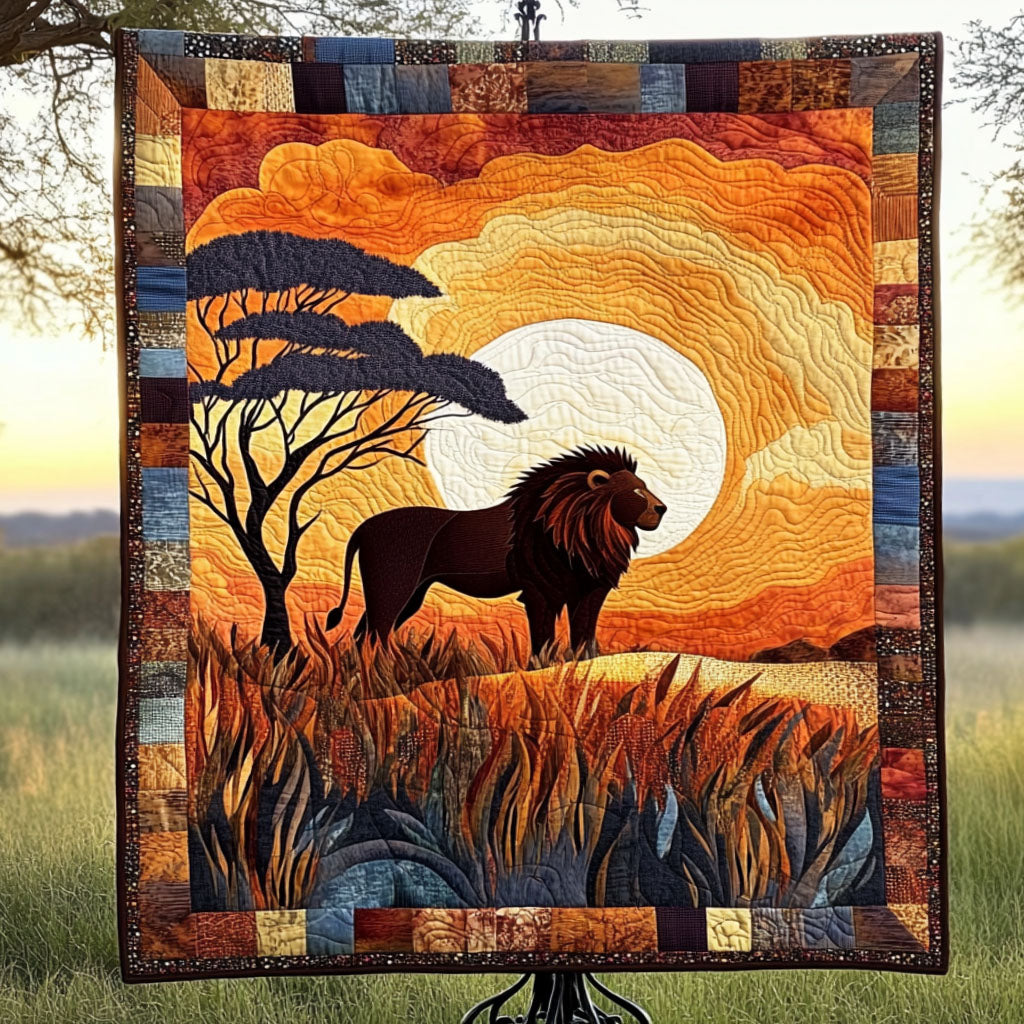 Savanna Glow Quilted Blanket NCU0NT3572