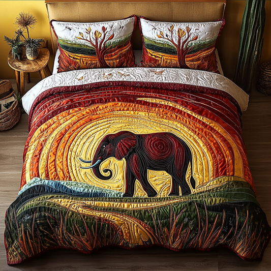 Savanna Guardian 3-Piece Quilted Bedding Set NCU0DK5483