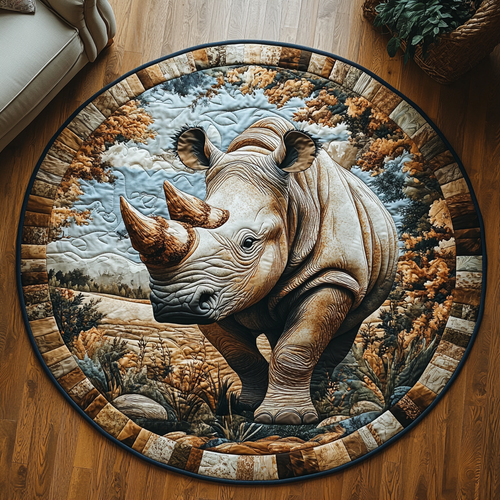 Savanna Guardian Quilted Round Mat NCU0DV3747