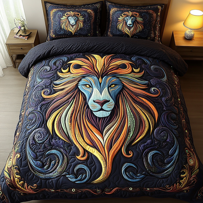Savanna Ruler 3-Piece Quilted Bedding Set NCU0DK4379