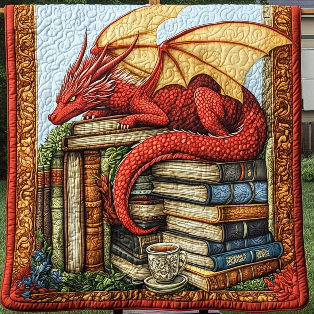 Scarlet Brew Keeper Quilted Blanket NCU0NT6778