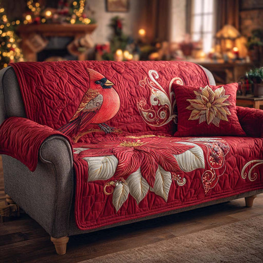 Scarlet Noel Comfort Quilted Sofa Cover NCU0XD1673