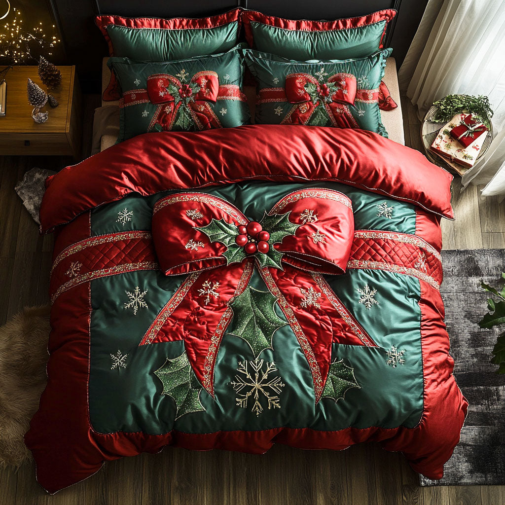 Scarlet Ribbon 3-Piece Quilted Bedding Set NCU0TD533