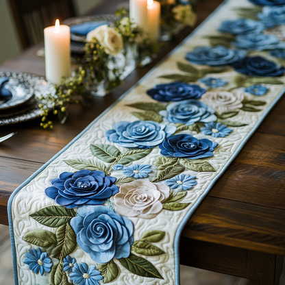 Scarlet Vine Quilted Table Runner NCU0VH5500