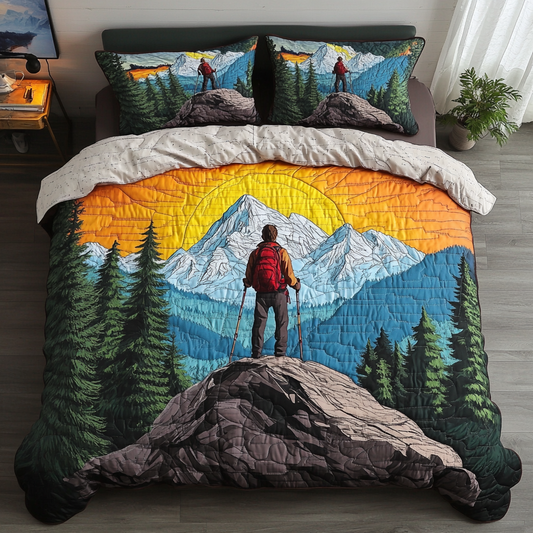 Scenic Horizon Trek Quilted Bedding Set NCU0DK6486