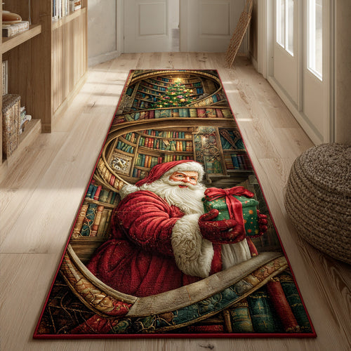 Scroll Santa Claus Runner Carpet NCU0HH1269