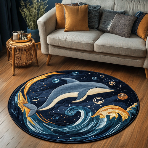 Sea Breeze Quilted Round Mat NCU0DK6979