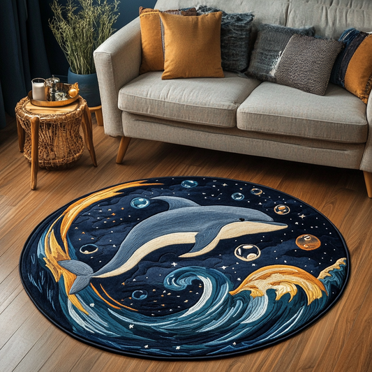Sea Breeze Quilted Round Mat NCU0DK6979