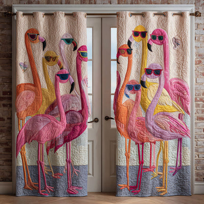 Sea Breeze Stroll Quilted Curtains NCU0PT10124