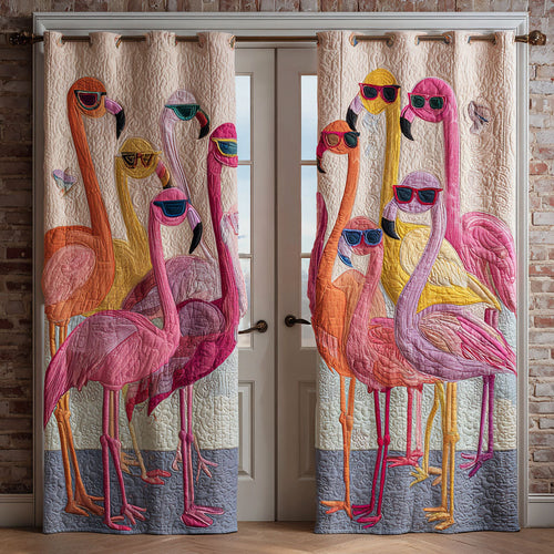 Sea Breeze Stroll Quilted Curtains NCU0PT10124