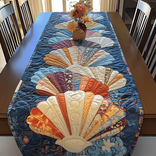 Sea Gem Quilted Table Runner NCU0TH2649