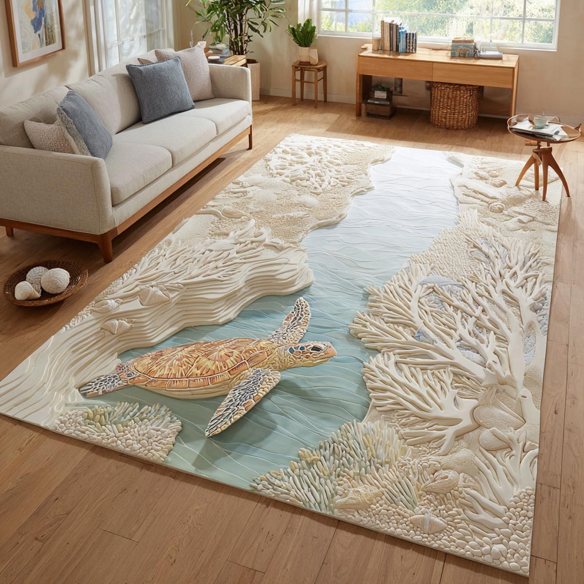 Sea Serenity Area Rug NCU0DV9490