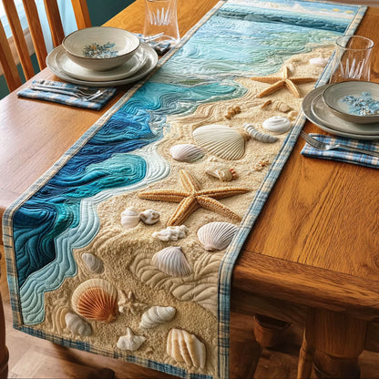 Sea Treasures Quilted Table Runner NCU0TD2230