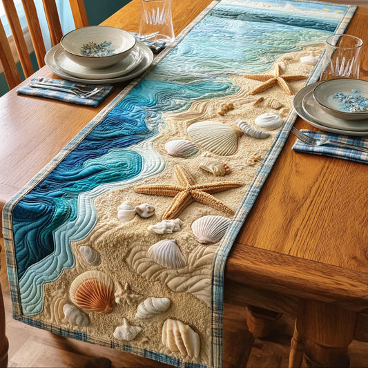 Sea Treasures Quilted Table Runner NCU0TD2230