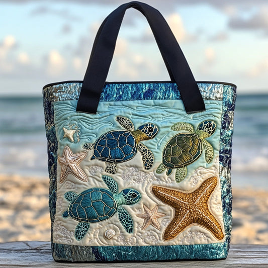 Seabreeze Path Quilted Tote Bag NCU0DV6801