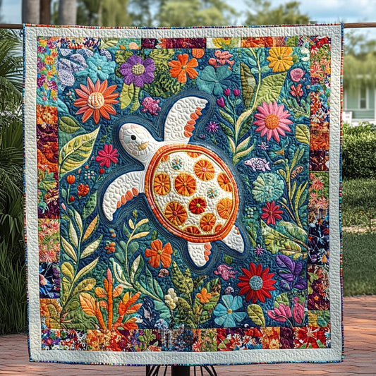 Seafoam Dreams Quilted Blanket NCU0PT4533