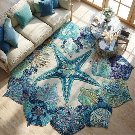 Coastal Custom Shape Area Rug NCU0VT381