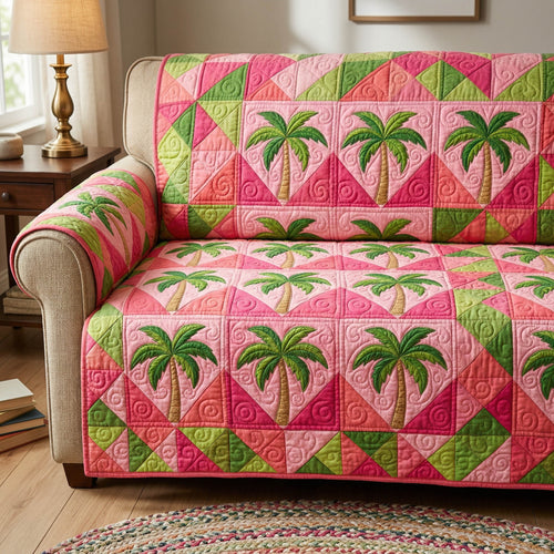 Seaside Escape Quilted Sofa Cover NCU0TD2675