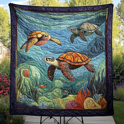 Seaside Glide Quilted Blanket NCU0DK2781