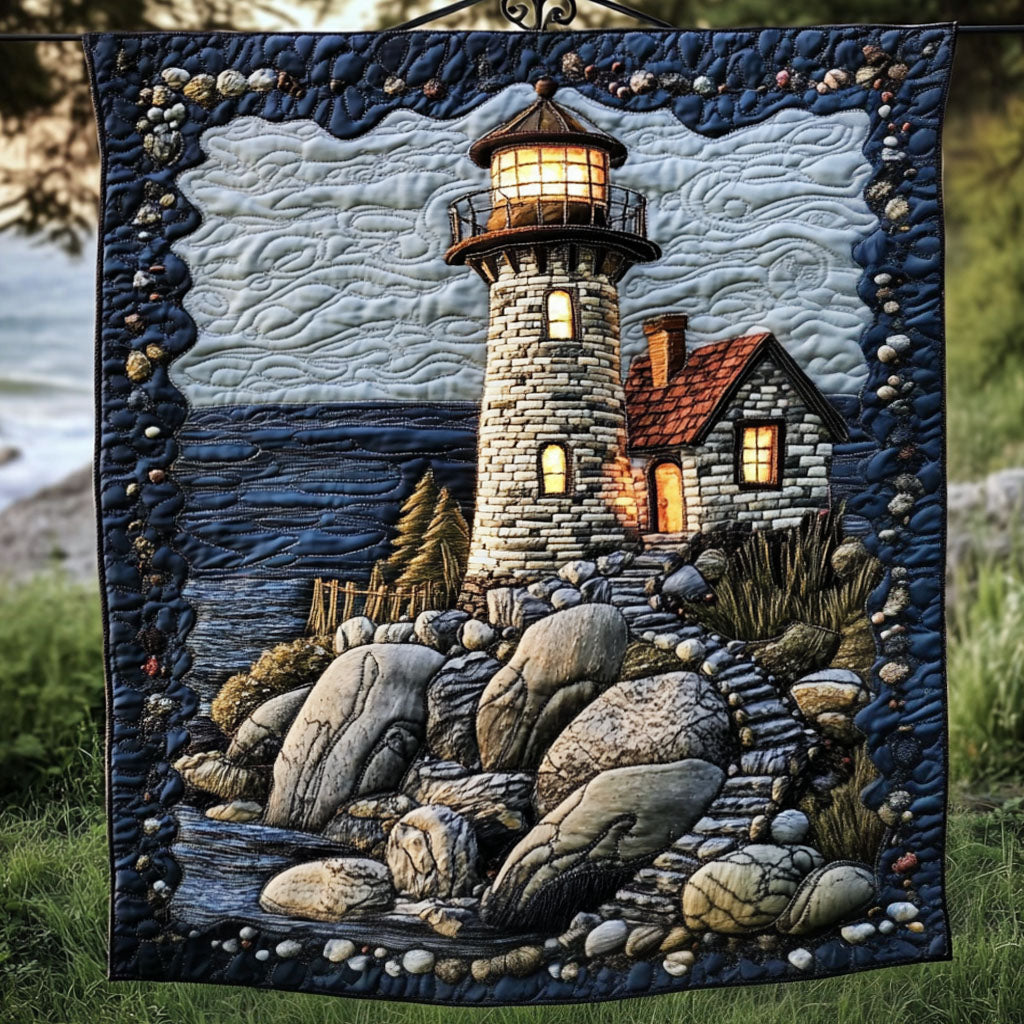 Seaside Glow Quilted Blanket NCU0NT4617