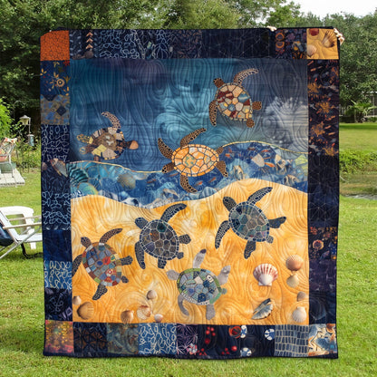 Seaside Journey Quilted Blanket NCU0TH1181