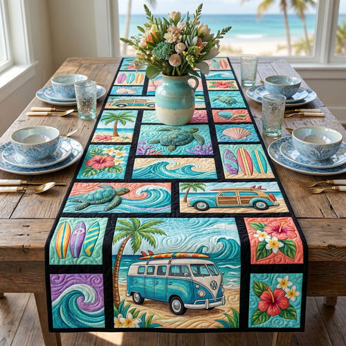 Seaside Journey Quilted Table Runner NCU0NT12506