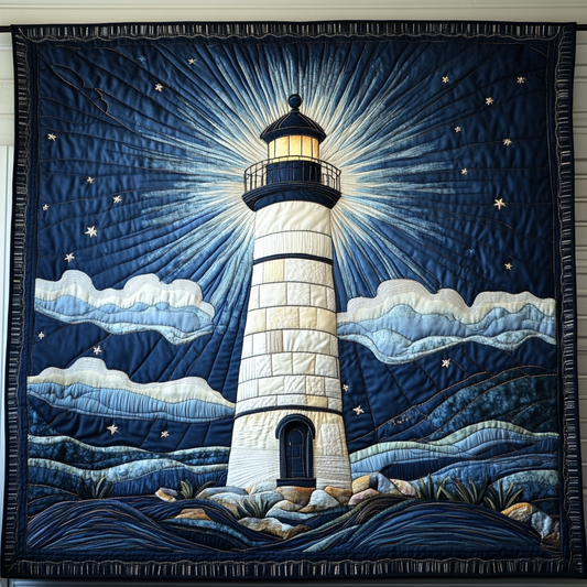 Seaside Sentinel Quilted Blanket NCU0DK5116
