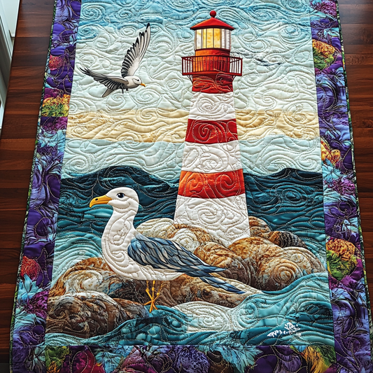 Seaside Shine Quilted Table Runner NCU0DK7251