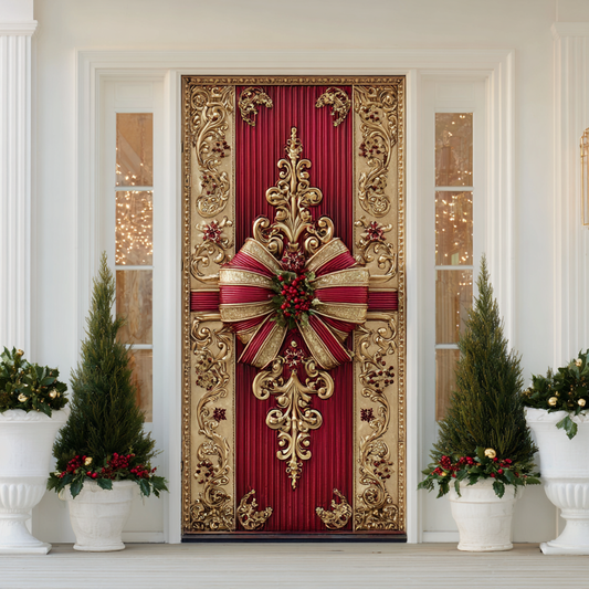 Season Sparkle Quilted Door Cover NCU0DK11257