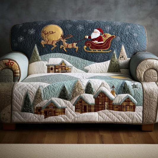 Season of Peace Quilted Sofa Cover NCU0NT11065
