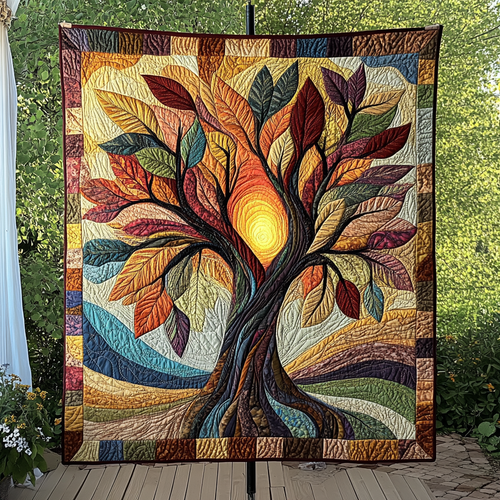 Seasons Bloom Quilted Blanket NCU0DK4457