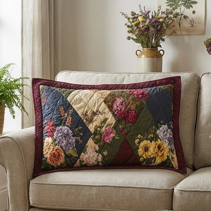 Secret Garden Blooms Quilted Bedding Pillow Case NCU0PT5143
