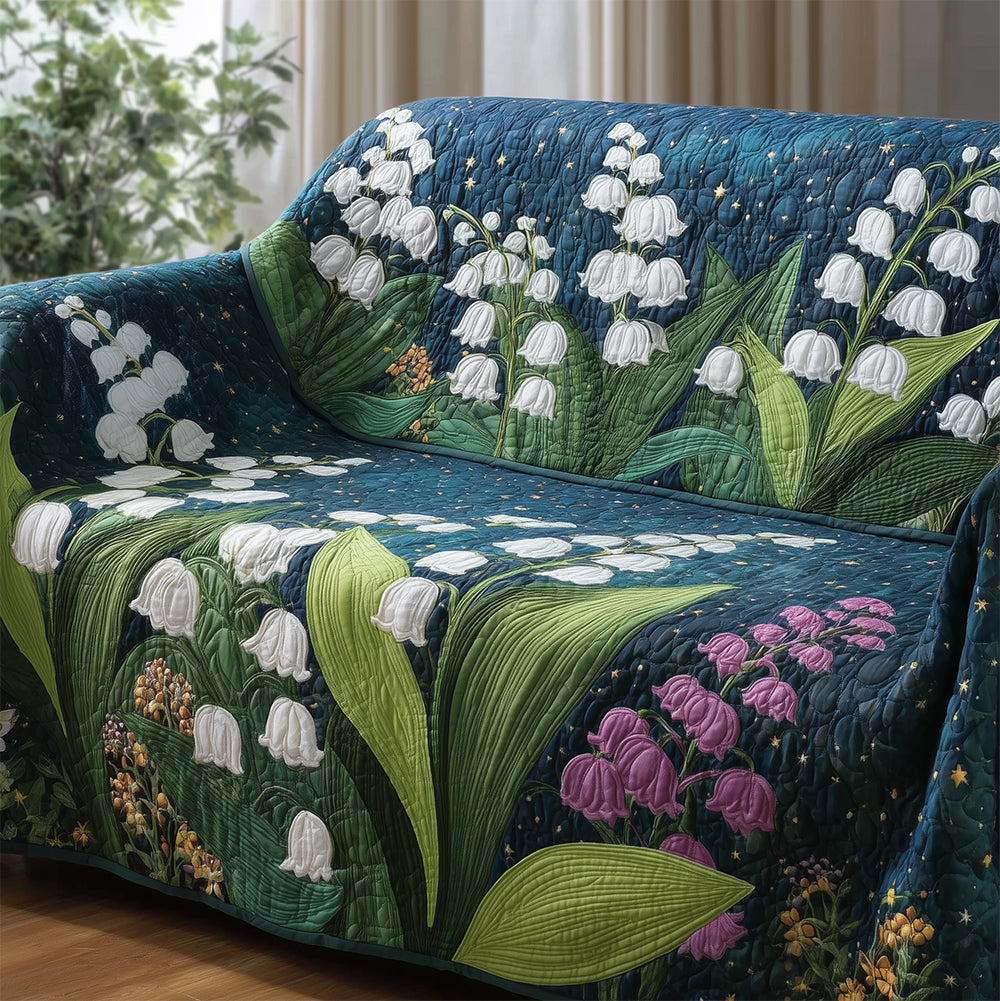 Secret Garden Lily Quilted Sofa Cover NCU0TH3634
