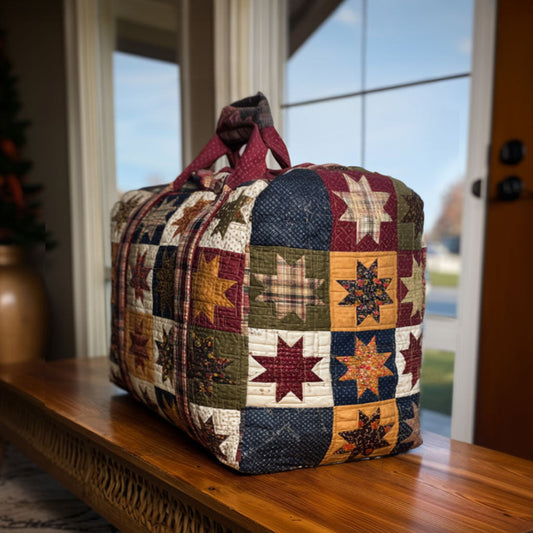 Secret Meadow Quilted Duffle Bag NCU0PT8938