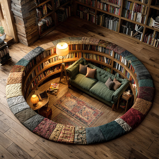 Secret Reading Lounge Round Carpet NCU0TV1747