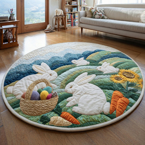 Serene Valley Quilted Round Mat NCU0HH1793