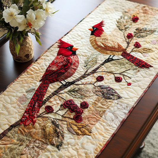Serene Companionship Quilted Table Runner NCU0NT4985
