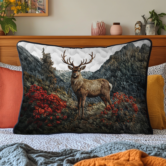 Serene Doe Quilted Bedding Pillow Case NCU0DK3852