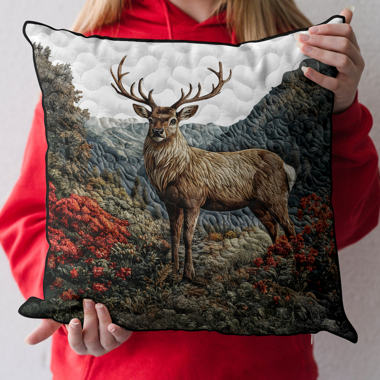 Serene Doe Quilted Pillow Case NCU0DK3851