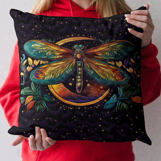 Serene Dragonfly Quilted Pillow Case NCU0DK4178