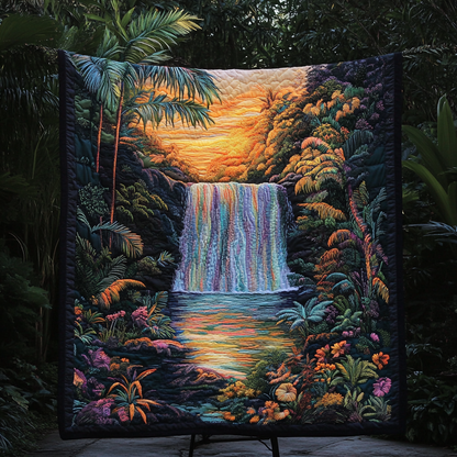 Serene Falls Quilted Blanket NCU0DK5607