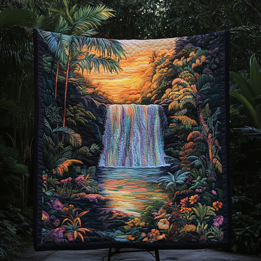 Serene Falls Quilted Blanket NCU0DK5607