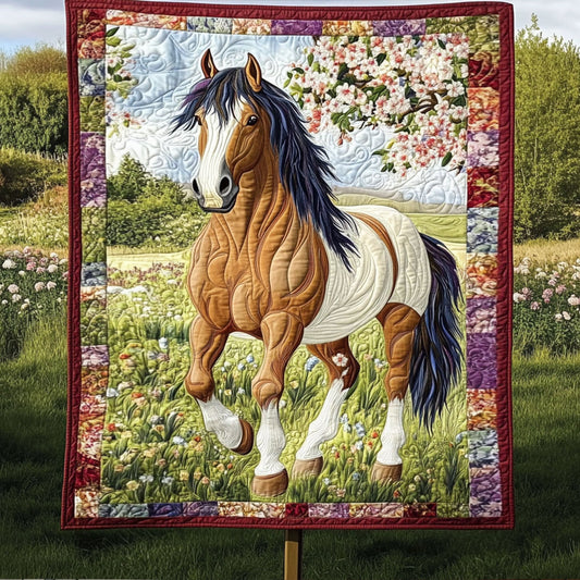 Serene Gallop Quilted Blanket NCU0PT6159