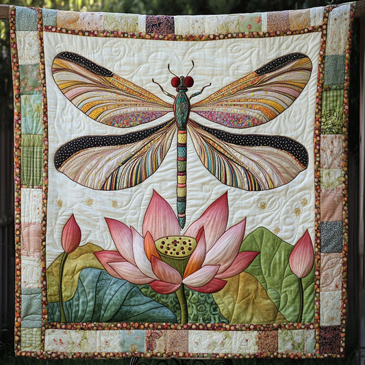 Serene Petals Quilted Blanket NCU0NT4569