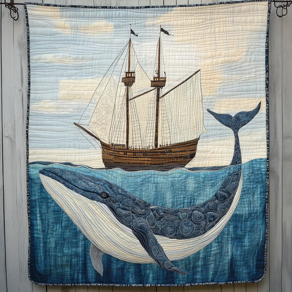 Serene Seas Quilted Blanket NCU0DK714